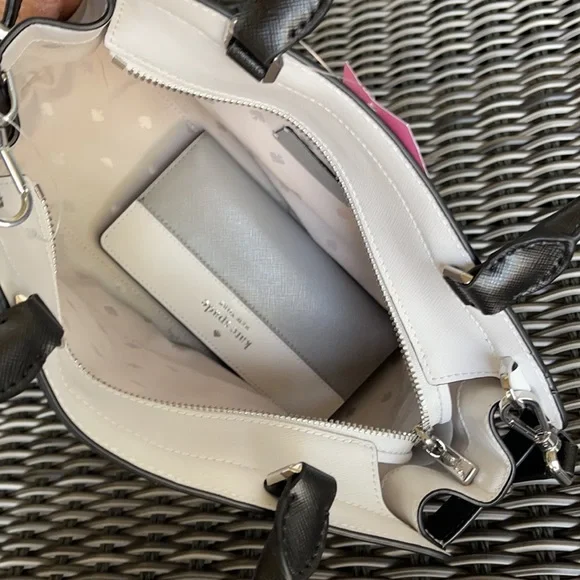 Kate Spade Staci Colorblock Medium Satchel & Staci Colorblock Large Slim Bifold - Picture 7 of 16